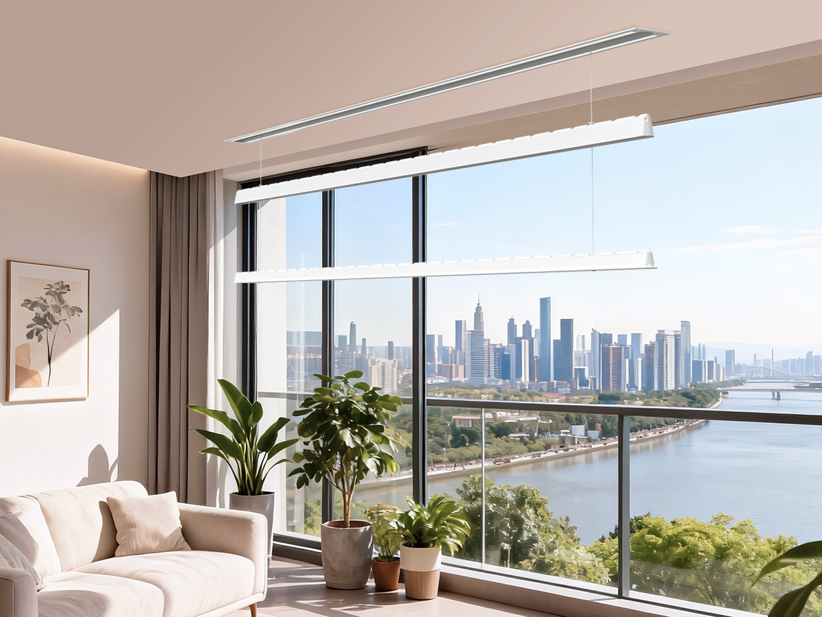 x18一线双杆智能晾衣机